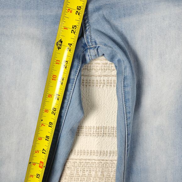 GoGo Jeans Light Wash High Rise Ankle Jeans Size 13/31 NEW - Picture 5 of 8